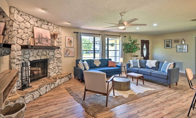 Indian Trails Casa | Updated Palm Coast Home, 6 Mi to Beach!