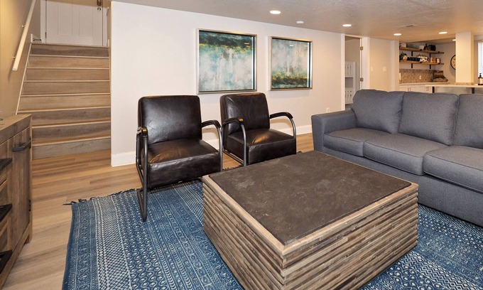 Lower Avenues Apartamento | Suite mejorada-Temple Square, centro de Salt Lake City, centro de convenciones