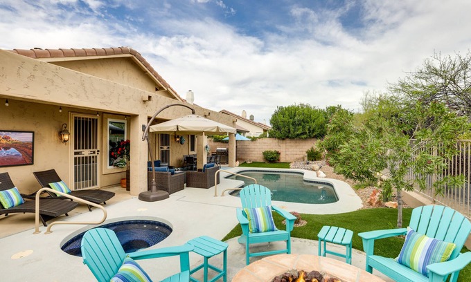 Tatum Ranch Casa | Upscale Cave Creek Home w/ Private Pool & Spa!
