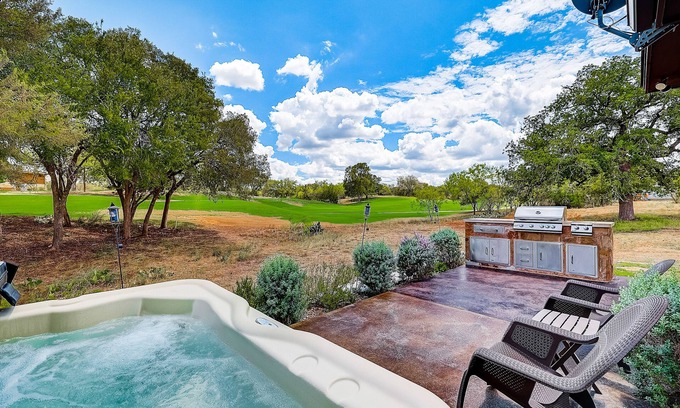 Horseshoe Bay West Casa | Upscale country getaway with private hot tub, game room, & beautiful views