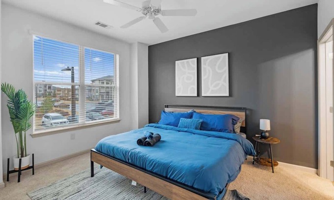 Charlotte Apartamento | Upscale King 3BR Suite to Uptown Charlotte!