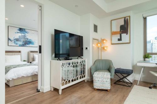 Downtown Boston Apartamento | Upscale Penthouse with Gym Parking near MGH TUFTS
