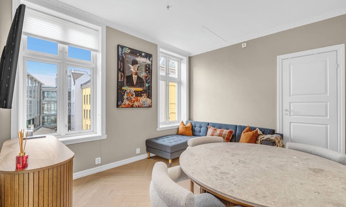 Bergen City Centre Apartamento | Urban Elegant Apartment