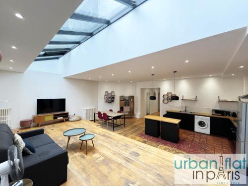 19th Arrondissement Apartamento | Urban Flat 186 - Spacious 3 Bedroom Flat in Paris