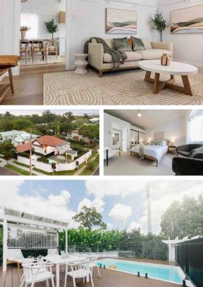 Bardon Casa | Urban Getaway Bardon Luxe 3 bed 2 bath and pool