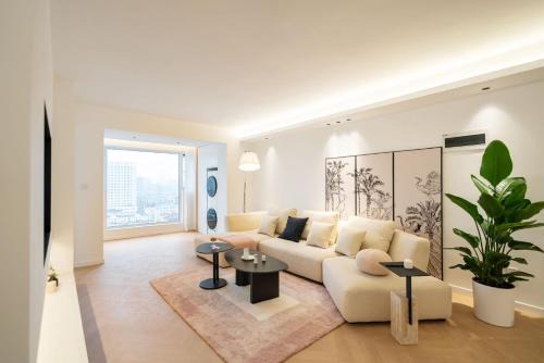 Xuhui Apartamento | Urban hub Sun Apartment near the Xujiahui Road