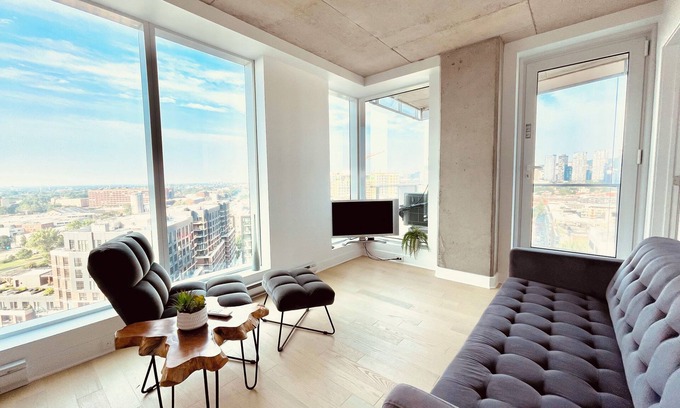 Ville-Marie Apartamento | UrbanRetreat in the Sky, Downtown MTL