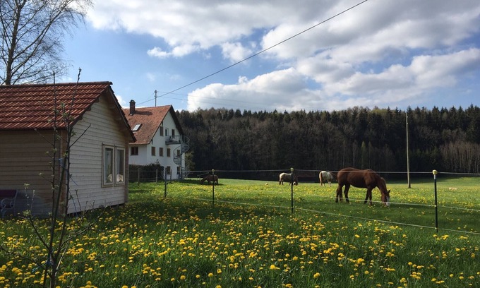 Unterallgau Cabina | Urlaub auf dem Nikolinenhof - kl. Ferienhaus
