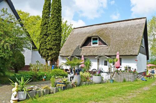 Neuensien Apartamento | Urlaub unterm Reetdachhaus am Neuensiener See