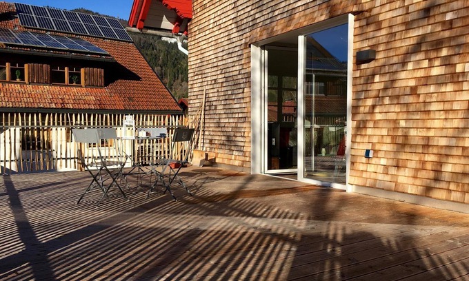 Thalkirchdorf Apartamento | Urlaubsfreuden für Sonnenhungrige Hier ist es Nicht nur die 23 qm Große West-ter