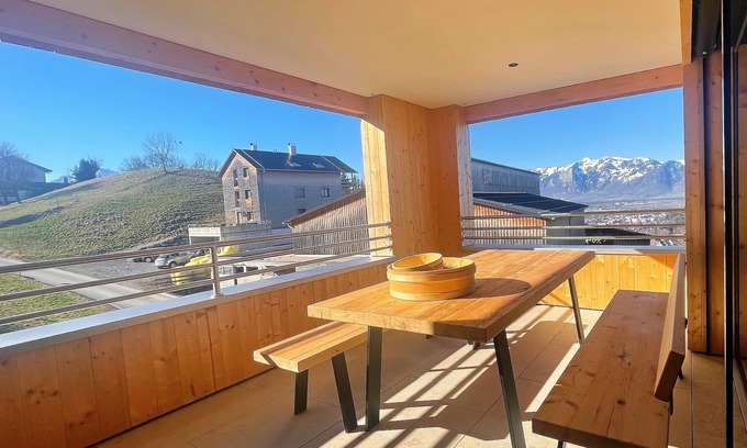 Zwischenwasser Apartamento | Urlaubsglück mit Rheintalblick