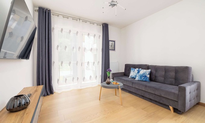 Wisla Apartamento | Ustrońska 18B | Wisła | Modern Apartment | Balcony | Smart TV & WiFi