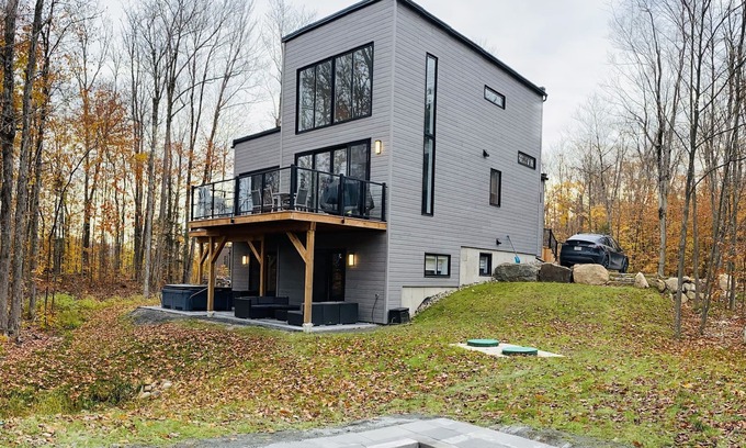 La Conception Cabaña | Chalet Utopia - Modern Home 10 minutes from Mont-Tremblant