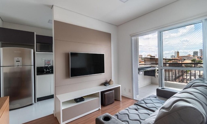 Zona Leste Apartamento | VA26 Apart Luxuoso com Varanda na Vila Carrão