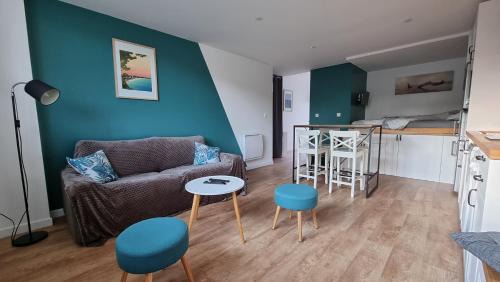 Fouesnant Apartamento | Vacances Ô Loch - Studio à 200 mètres de la plage - Le Cap Coz Fouesnant