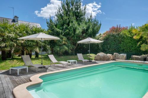 Crach Casa | Vacances détente dans cette maison avec piscine à Crac'h