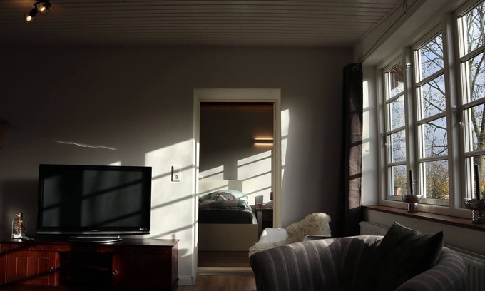 Hattstedtermarsch Apartamento | Apartment - Diekblick - Kleiner Deichhof - 2 bedrooms - 60 m² - right on the dike