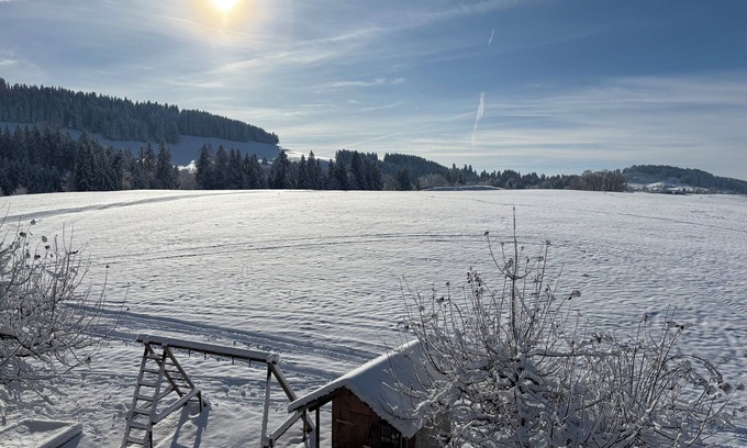 Stiefenhofen Apartamento | Vacation apartment on an active farm
