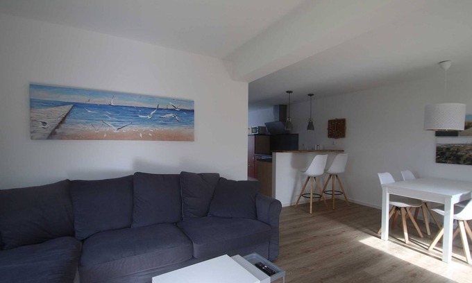 Friedrichskoog Apartamento | Apartamento ROBBE - Apartamentos en el mar de Wadden
