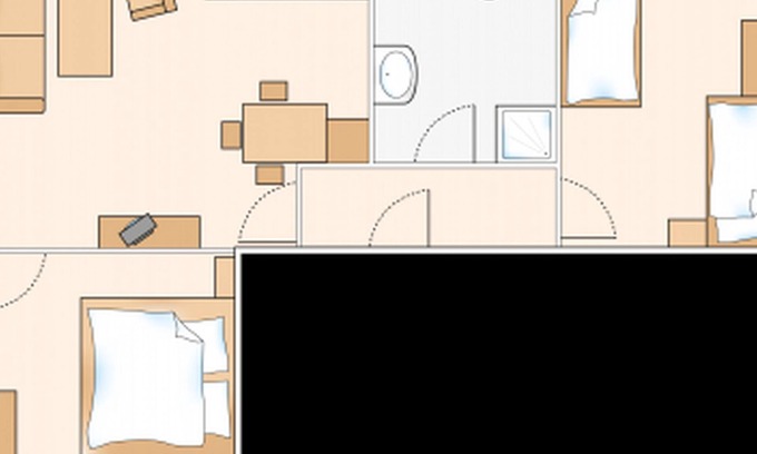 Kickenbach Apartamento | Vacation apartment 1, Dümmelberg, 55sqm, 2 bedrooms, max. 4 persons