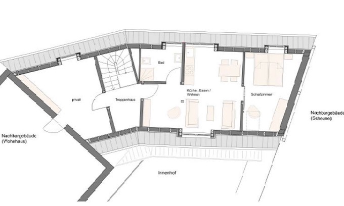 Klein-Bieberau Apartamento | Vacation apartment 2 - Ferienbauernhof Brandt