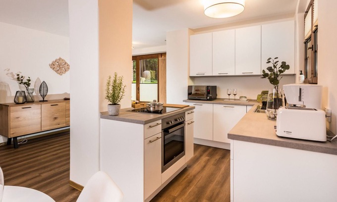 Hosterwitz Apartamento | Vacation apartment "Am Zuckerhut" with sun terrace