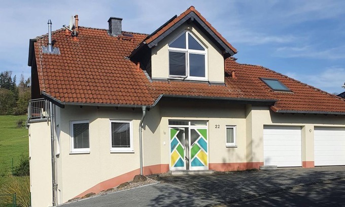 Hausen Apartamento | Vacation apartment Bunter Hund - apartment/flat, shower, WC, 1 bedroom