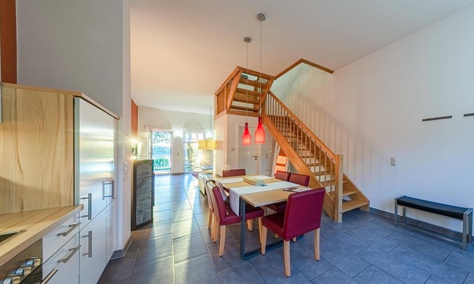 Muritz Apartamento | Vacation apartment Haubentaucher on Lake Loppin