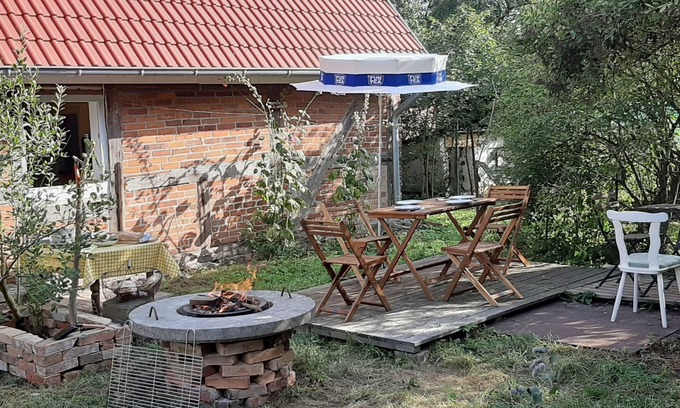 Suederholz Apartamento | Vacation apartment old farm cottage with approx. 70 sqm, 1 bedroom, 1 living /sleeping area, max. for 4 persons