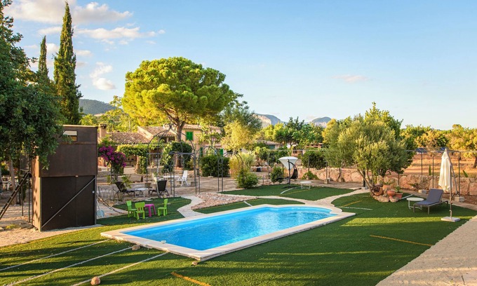 Santa Maria del Cami Villa | Casa 'Sa Caseta de Santa Maria' con piscina privada y Wi-Fi