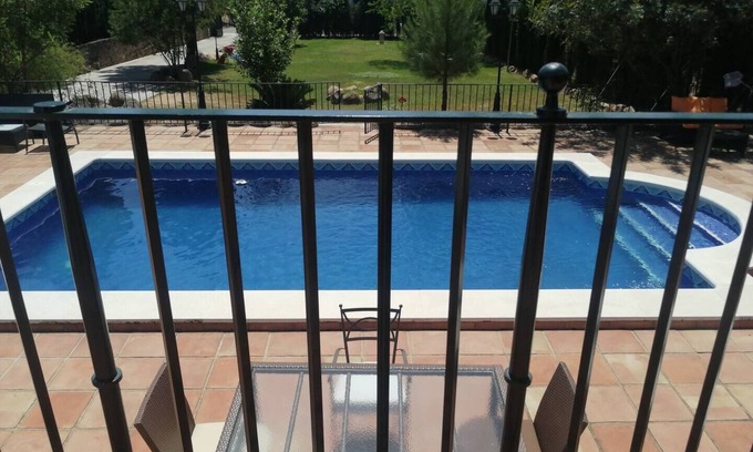 Las Jaras Casa | Vacation Home "Casa Del Brezo" with Mountain View, Private Pool & Wi-Fi