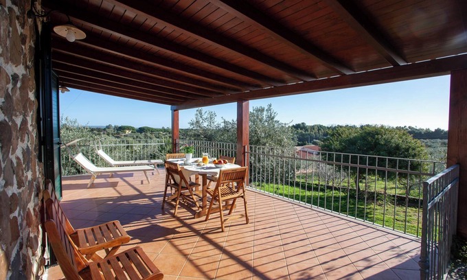 Orosei Casa | Casa de vacaciones Casa Osala con vistas al mar, jardín, terraza y Wi-Fi