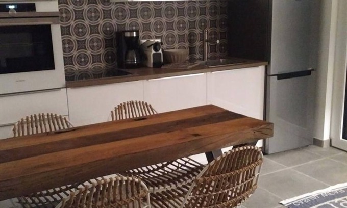 Harthausen Apartamento | Casa de vacaciones "Das Pult" - Apartamento en un ambiente mediterráneo