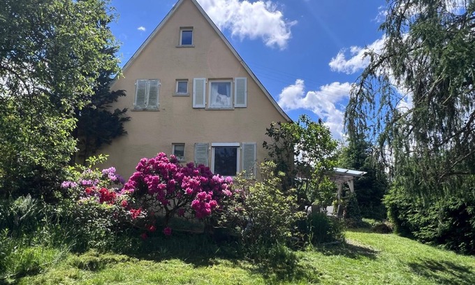 Gschwend Apartamento | Idílica casa de vacaciones en el bosque de Suabia, Suabia Alb (Ostalb) en una zona tranquila