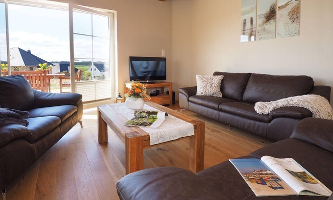 Pudagla Casa | Vacation home Mühlenblick - idyllic location with far-reaching views