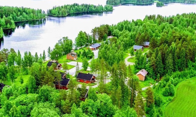 Tahkovuori Casa | Casa de vacaciones Rantamökki en Nilsiä - 8 personas, 2 dormitorios