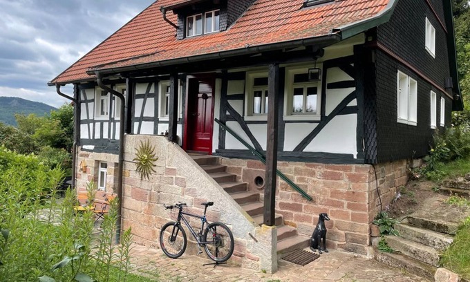 Gersfeld Casa | Vacation home Rhönmantisch - country life and tranquillity - vacation home, shower and bath, WC,