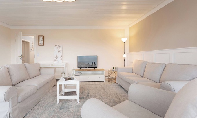 Neukirchen Apartamento | Vacation home Seemannshus with balcony in Holstein Switzerland
