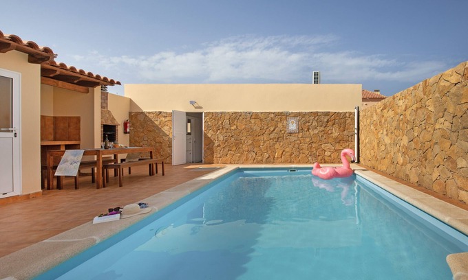 Gran Tarajal Casa | Seguidilla Relax: apartamento con piscina privada, barbacoa y amplia terraza