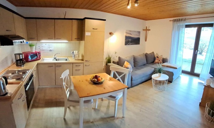 Lohberg Apartamento | Casa de vacaciones con terraza cubierta orientada al sur