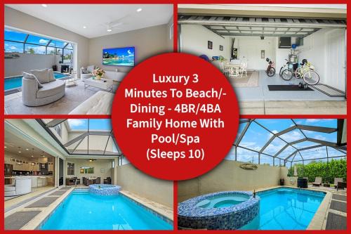 Naples Park Casa | Vacation home with pool. 4 bedrooms. Sleeps 10