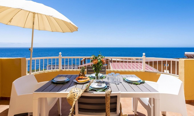 Radazul Casa | Alquiler de vacaciones "Triplex junto" En la playa y con piscina compartida