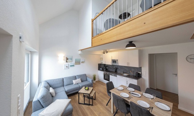 Wremen Apartamento | Vacation terraced house Helgoland. Deichnah and idyllic.