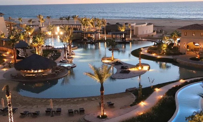 Marina Complejo | Valentine Penthouse Getaway with amazing pools, ocean views, golf courses, spa