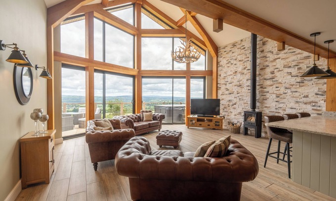 Higher Walton Cabina | Valley View Luxury Lodges Gamekeepers 4 Bedroomed