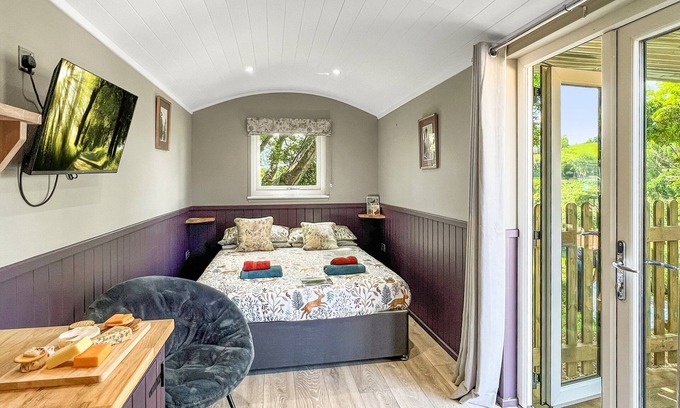 South Molton Apartamento | Valley View Retreat Shepherd’s Hut, near North Molton