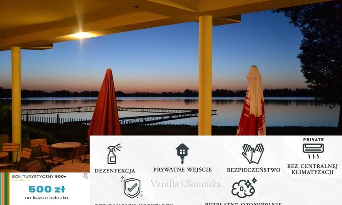 Okuninka Complejo | Vanilla Pokoje i Apartamenty Nad Brzegiem Jeziora
