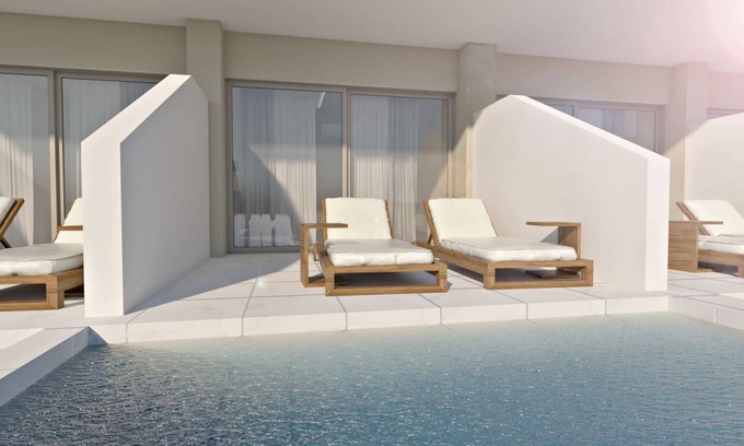 Paralia Kourna Cabina | Vantaris Blue - Adults Only