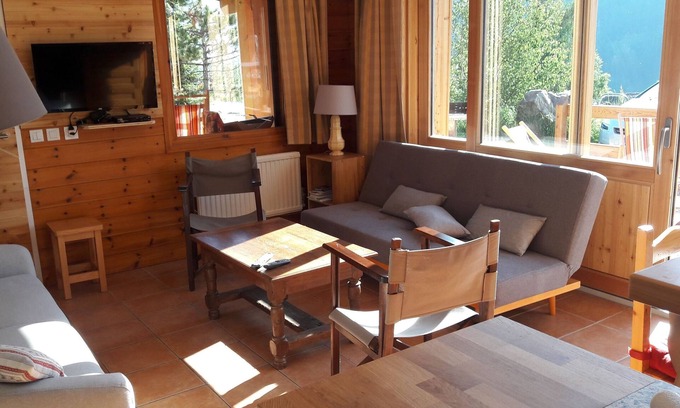 Les Claux Chalet De Esquí | Vars Les Claux: casa de montaña (madera / piedra) - Vars les claux