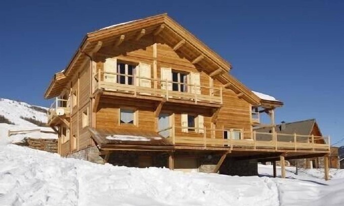 Les Claux Chalet De Esquí | Vars Les Claux Chalet de lujo 20 personas al pie de las pistas piscina sauna sauna